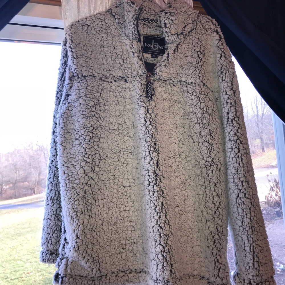 Sherpa 3/4 Zip Sweatshirt
